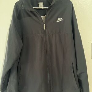Nike Gray and Black Sportswear Jacket